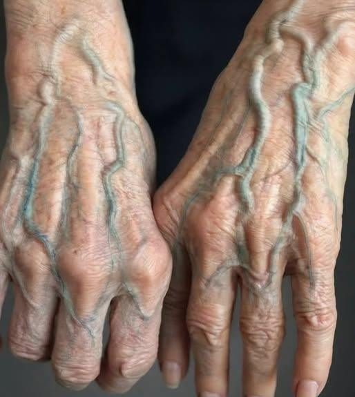 If your veins are visible in your hand, it is a signal of ca… See more