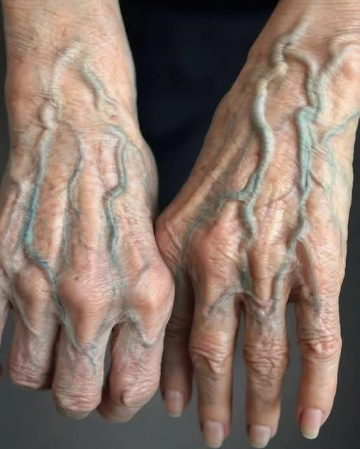 If your veins are visible in your hand, it is a signal of ca… See more