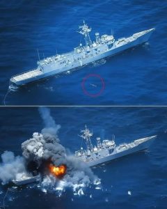 USS Rodney M. Davis (FFG-60) Sink After hit by…See more👇👇👇