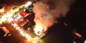 A few hours ago a big fire broke out in M… See more