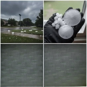 A Sudden Hailstorm Transforms a Normal Day into a Moment of Chaos, Reflection, and Community