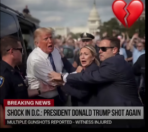 News 😔Shock in D.C.: President Donald Trump Shot AGAIN…!!@