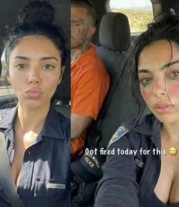 Cop gets suspended from the academy…