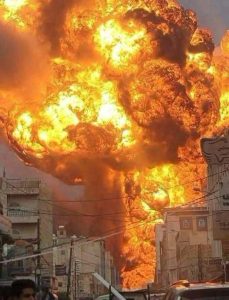 A few hours ago a big fire broke out in M… See more