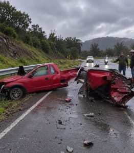 A Serious Accident Occurred Minutes Ago on the Sa… Road