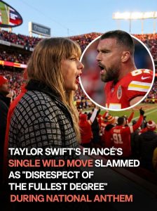Travis Kelce’s Pre-Game Movements During the Anthem Spark Online Discussion